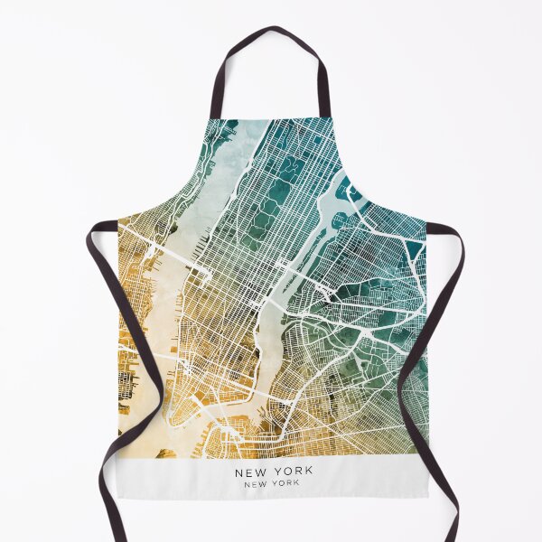 Item preview, New York City Street Map designed and sold by ArtPrints.