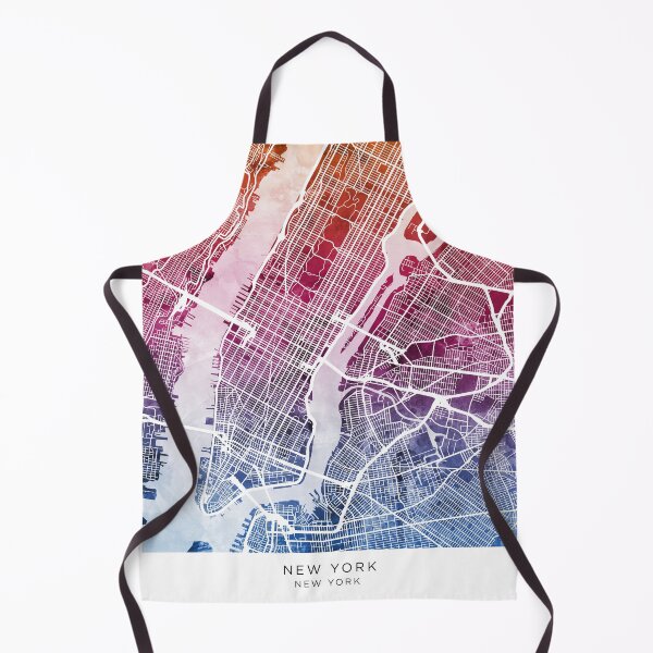 Item preview, New York City Street Map designed and sold by ArtPrints.
