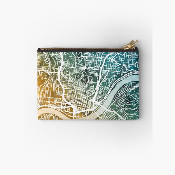 Item preview, Cincinnati Ohio City Map designed and sold by ArtPrints.