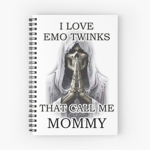 Item preview, i love emo twinks that call me mommy skeleton meme designed and sold by InMyMentalEra.