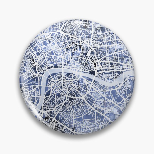 Item preview, London England Street Map designed and sold by ArtPrints.