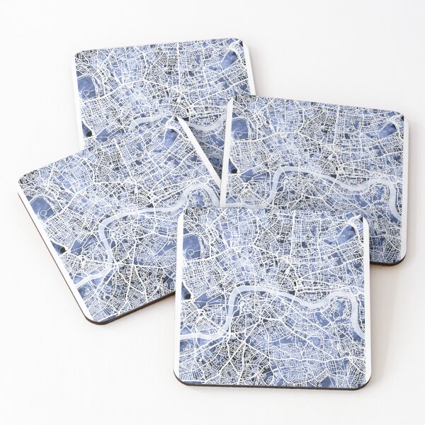 Item preview, London England Street Map designed and sold by ArtPrints.