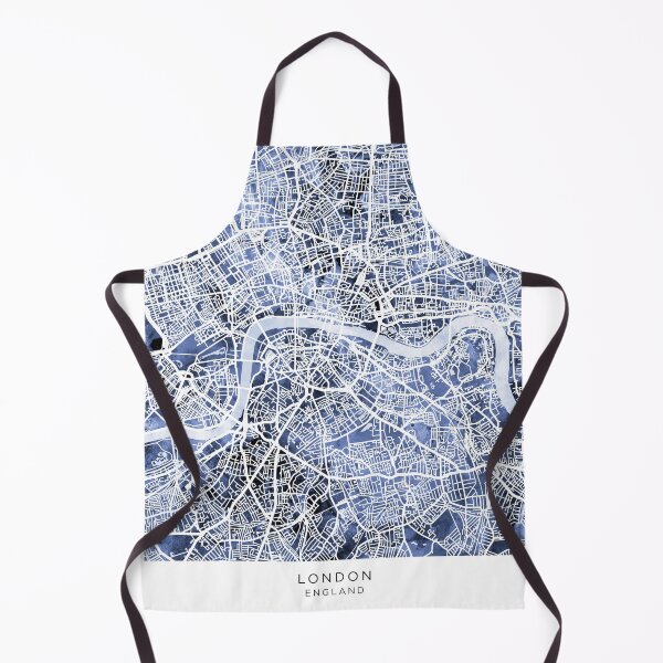 Item preview, London England Street Map designed and sold by ArtPrints.