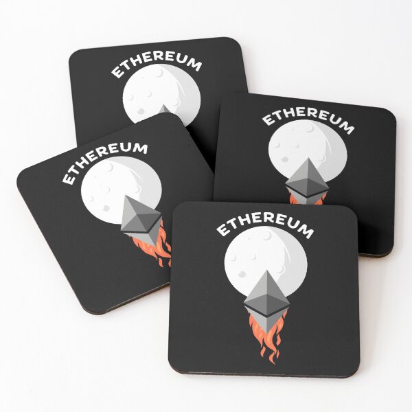 Item preview, Ethereum Moon Crypto Bitcoin Miner Cryptocurrency designed and sold by Pubi.