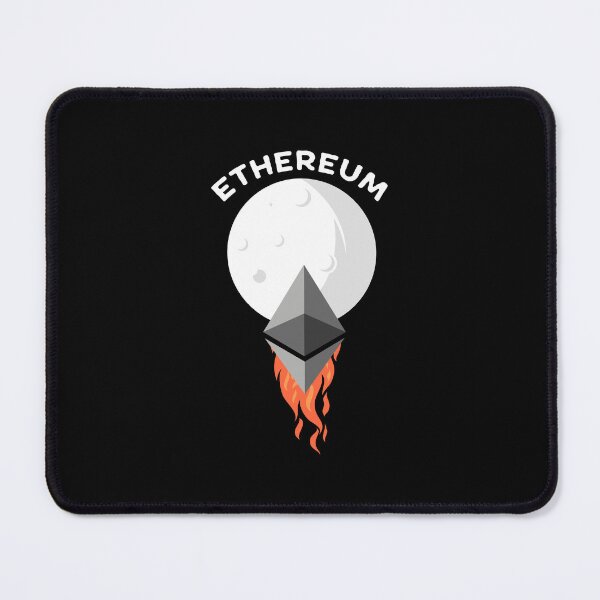 Aperçu de l'œuvre Ethereum Moon Crypto Bitcoin Miner Cryptocurrency créée et vendue par Pubi.