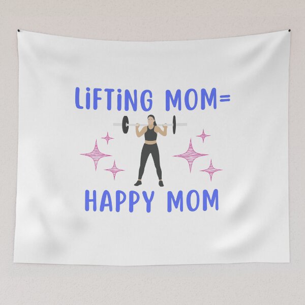 Item preview, Lifting mom equals Happy mom - Morning workout designed and sold by AdiRemba.