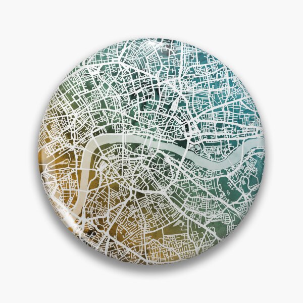 Item preview, London England Street Map designed and sold by ArtPrints.