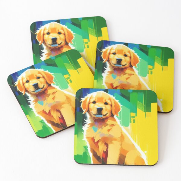 Item preview, Golden Joy - The Heartwarming Charm of Retrieving Companions designed and sold by StyleSyndicatio.