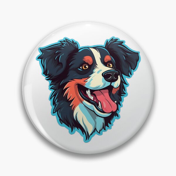 Item preview, Hermoso y amistoso border collie designed and sold by SADStyleDesigns.