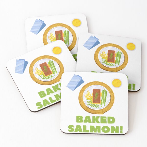Item preview, Baked salmon designed and sold by AdeniyiAyomede.