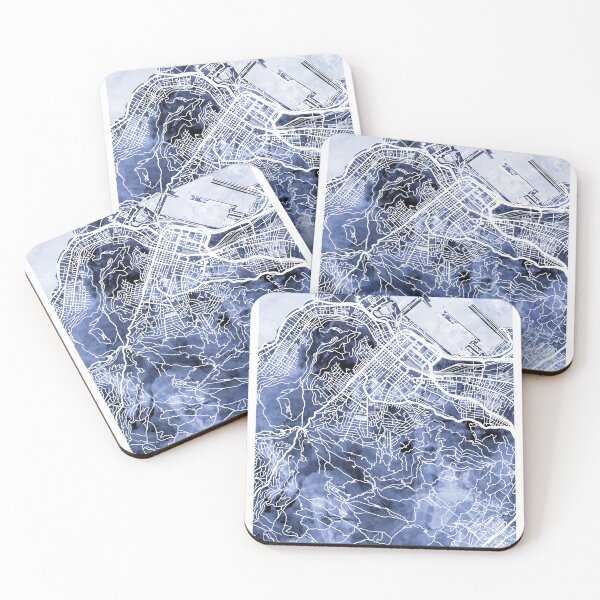 Item preview, Cape Town South Africa City Street Map designed and sold by ArtPrints.