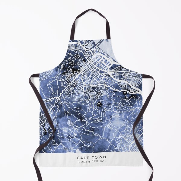 Item preview, Cape Town South Africa City Street Map designed and sold by ArtPrints.