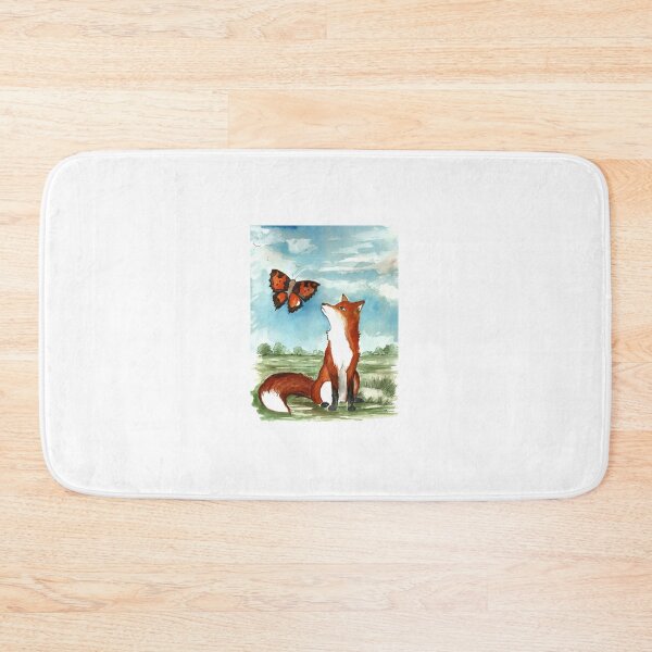 Item preview, Fox and Butterfly designed and sold by Roselyn Snead.