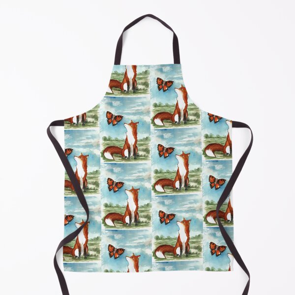 Item preview, Fox and Butterfly designed and sold by Roselyn Snead.