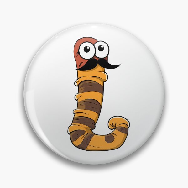 Item preview, You’re a worm with a mustache, Funny designed and sold by ArtHideaway.