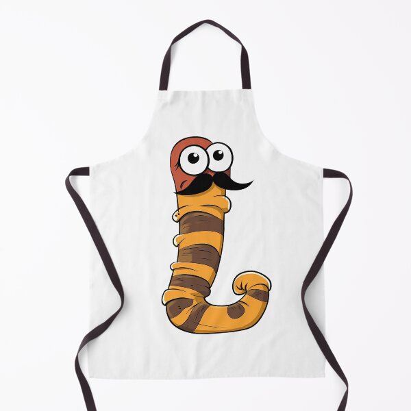 Item preview, You’re a worm with a mustache, Funny designed and sold by ArtHideaway.
