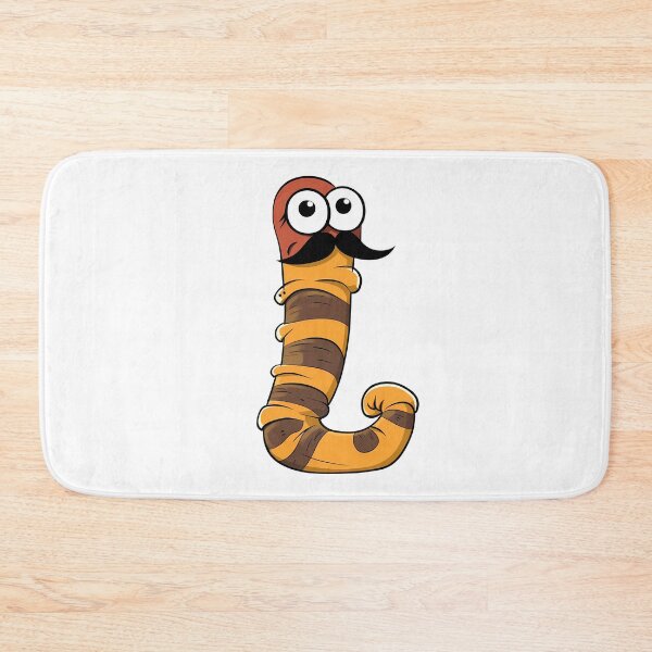 Item preview, You’re a worm with a mustache, Funny designed and sold by ArtHideaway.