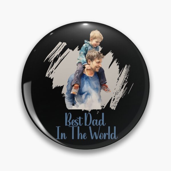 Item preview, Best Dad In The World - Father's Day Gift designed and sold by Dominika Bednarska.