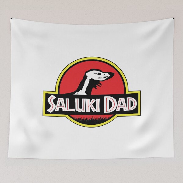 Item preview, (For Bright Background) Jurassic Saluki Dad designed and sold by More Cute Dogs.