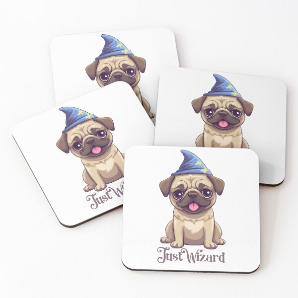 Item preview, Pug dog as Wizard designed and sold by Adam Arts.