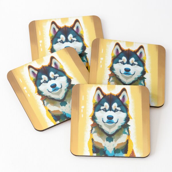 Item preview, Majestic Wanderers - The Enchanting Siberian Husky designed and sold by StyleSyndicatio.