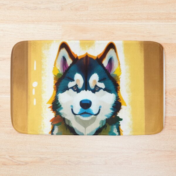 Item preview, Majestic Wanderers - The Enchanting Siberian Husky designed and sold by StyleSyndicatio.