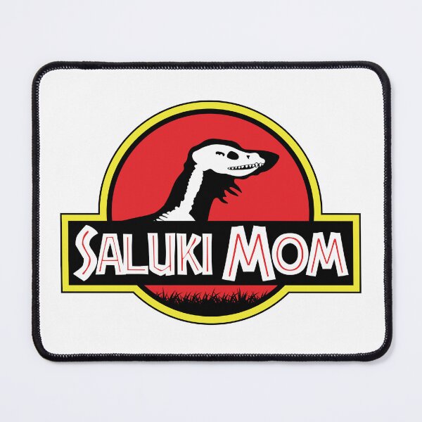 Item preview, (For Bright Background) Jurassic Saluki Mom designed and sold by More Cute Dogs.