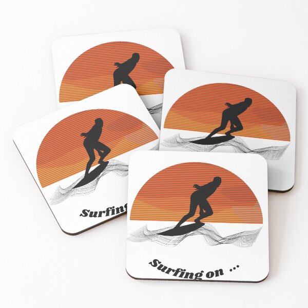 Item preview, surfing on new surfing sunset surfing designed and sold by DESIGNIRIS.