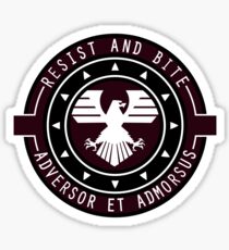 Eagle - Resist and bite Sticker