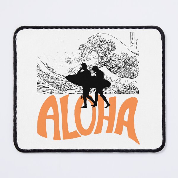 Item preview, Aloha surf freinds surfers wave surf designed and sold by DESIGNIRIS.