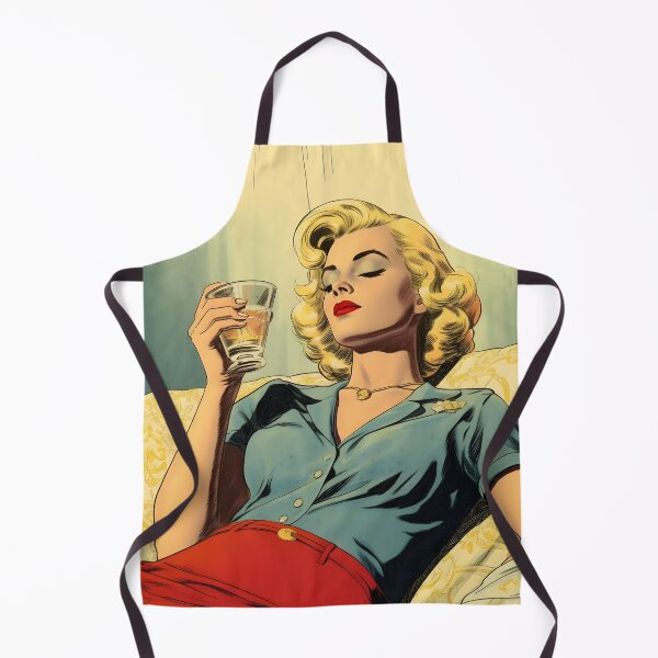 Item preview, Pop Art Blonde Beauty - Relaxation Time Poster designed and sold by UrsaStick.