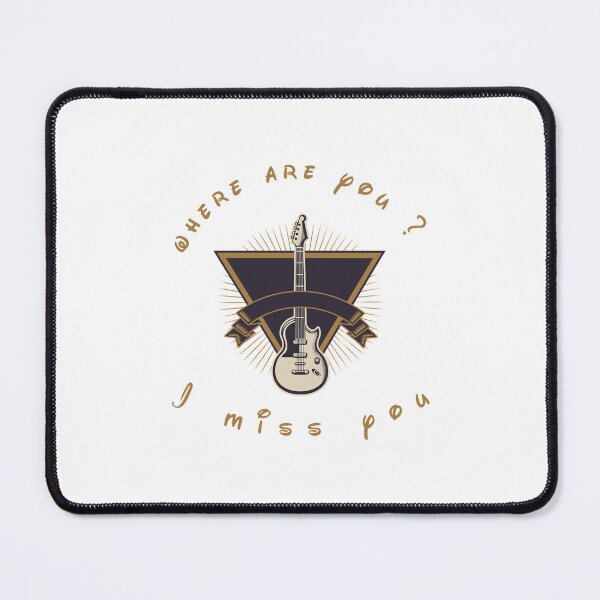 Item preview, Guitar Where are you Rock B-182Redbubble(1) designed and sold by victoriapenelo.