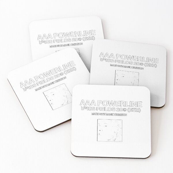 Item preview, Ecco2k Drain Gang AAA Powerline Bliss Fields logo designed and sold by hhelimhughes.