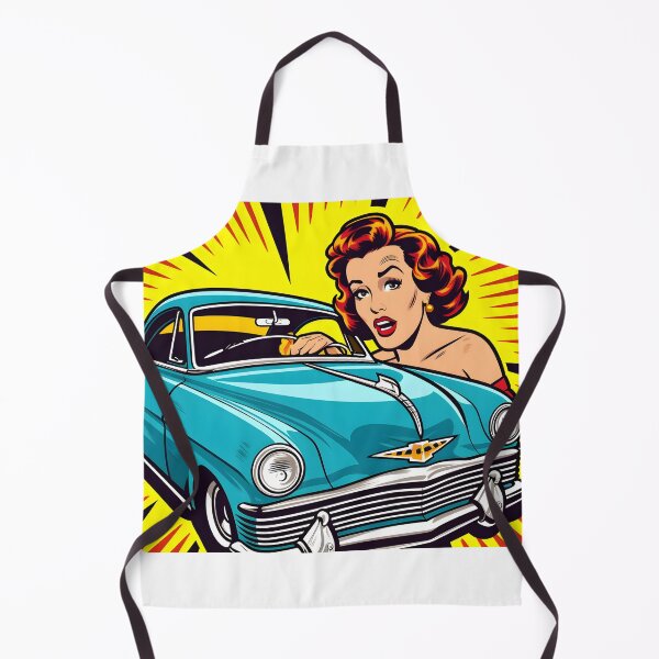 Item preview, Pop Art Woman in Awe - Captivating Wonder Sticker designed and sold by UrsaStick.
