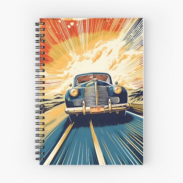 Artikelvorschau, Vintage Roadster – Poster für schnelles Auto im Comic-Stil entworfen und verkauft von UrsaStick.