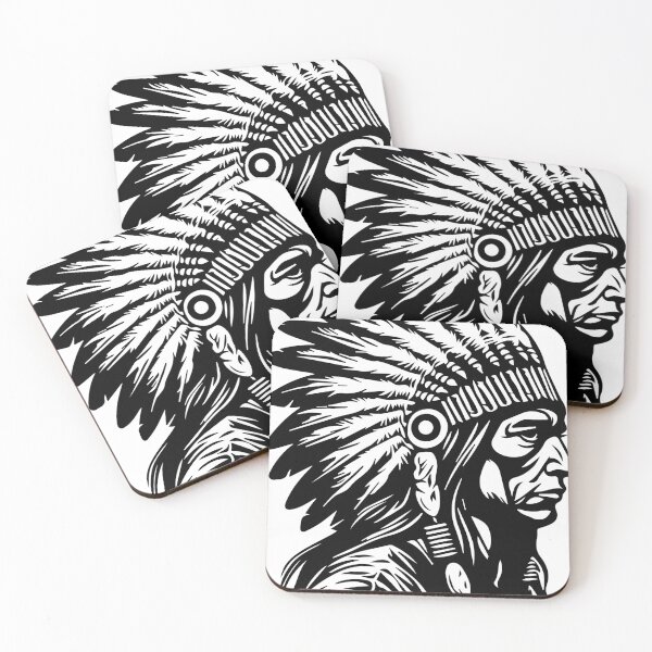 Item preview, Native American Chief designed and sold by inkoutninja.