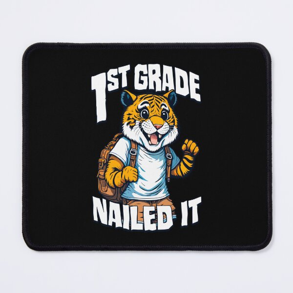 Item preview, 1st Grade Nailed It Funny Happy Tiger Boy Graduation designed and sold by GrandeDuc.