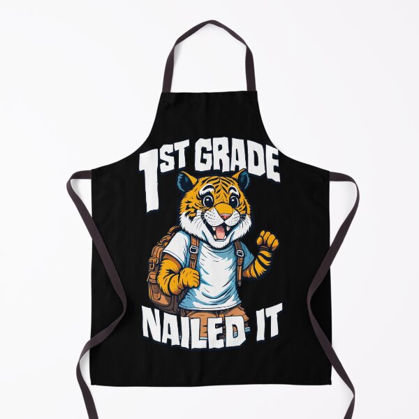 Item preview, 1st Grade Nailed It Funny Happy Tiger Boy Graduation designed and sold by GrandeDuc.