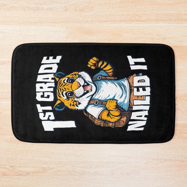 Item preview, 1st Grade Nailed It Funny Happy Tiger Boy Graduation designed and sold by GrandeDuc.