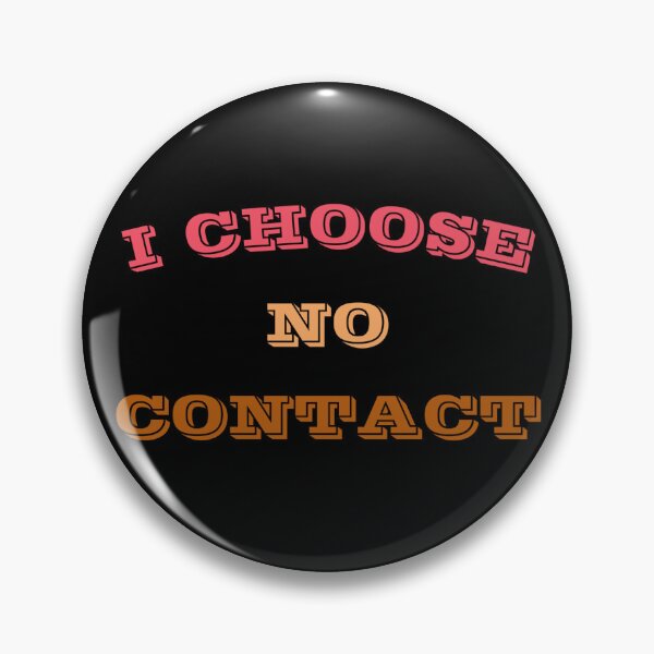 Item preview, I choose no contact designed and sold by Boldandvivid.