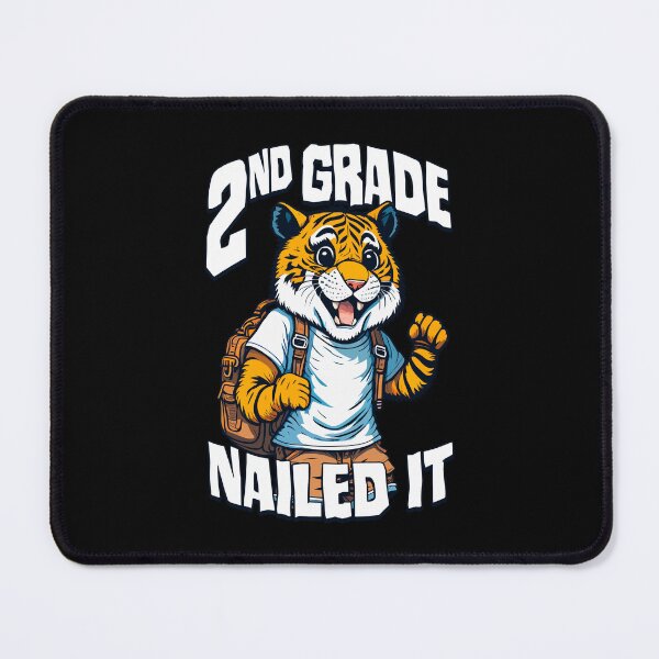 Item preview, 2nd Grade Nailed It Funny Happy Tiger Boy Graduation designed and sold by GrandeDuc.