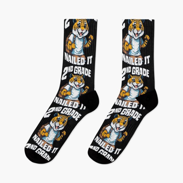 Item preview, 2nd Grade Nailed It Funny Happy Tiger Boy Graduation designed and sold by GrandeDuc.