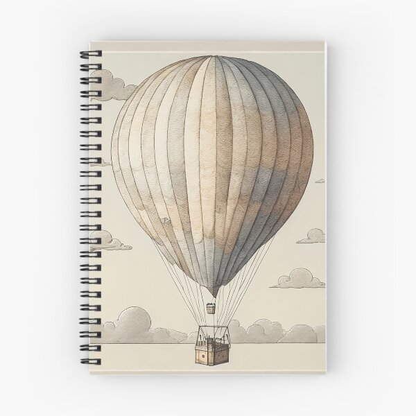 Artikelvorschau, Vintage-Bild eines Luftballons entworfen und verkauft von SimpleWallArt.