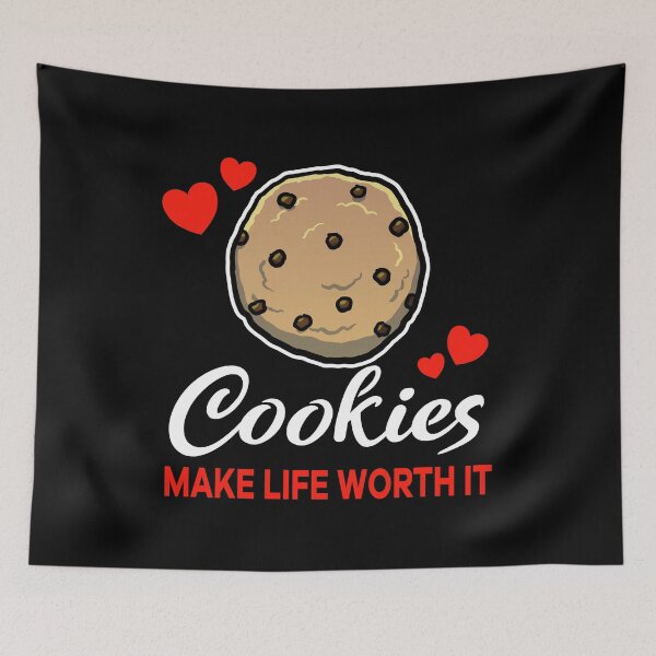 Item preview, Chocolate Chip Cookies make life worth it saying designed and sold by jonmlam.