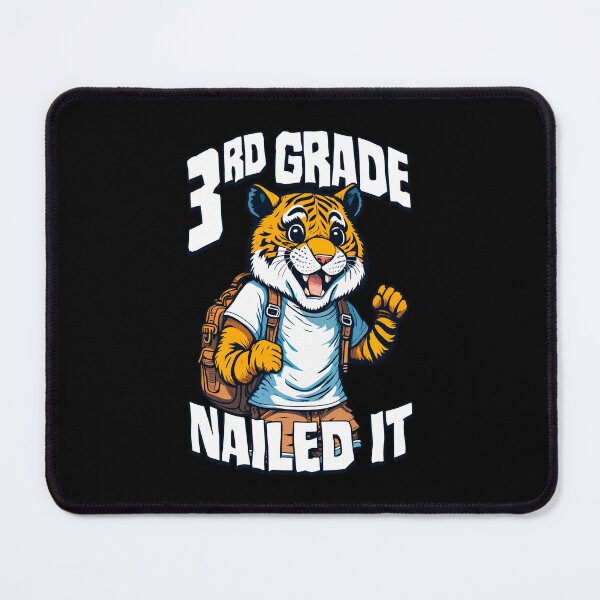 Item preview, 3rd Grade Nailed It Funny Happy Tiger Boy Graduation designed and sold by GrandeDuc.