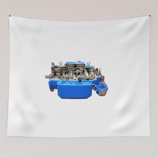 Item preview, Heavy truck automatic transmission isolated on white designed and sold by goceris.