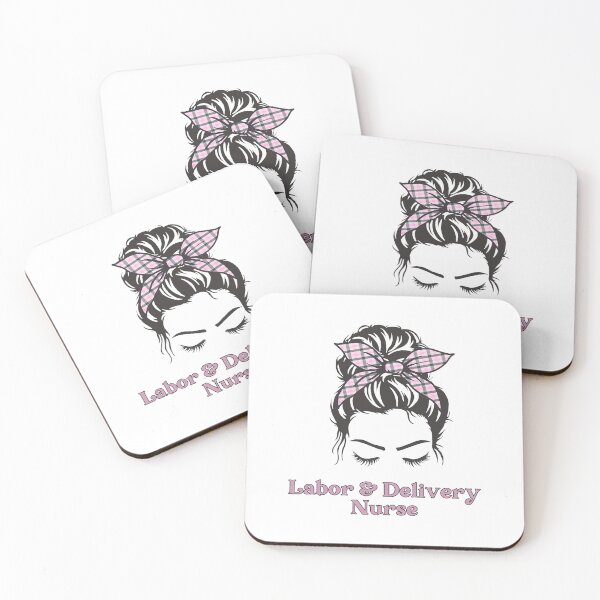 Item preview, Labor and delivery nurse Messy bunL and D NurseGifts for Labor+Delivery nurse designed and sold by farrerradley.