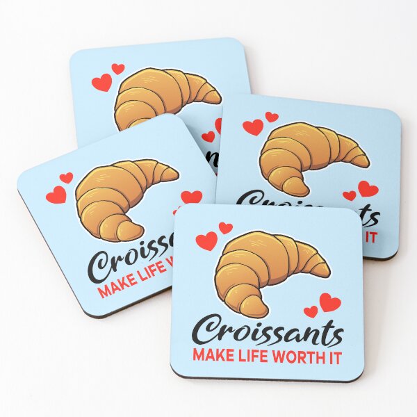 Item preview, Croissants make life worth it designed and sold by jonmlam.