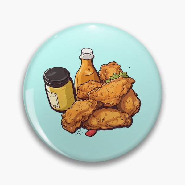 Item preview, Crispy Fried Chicken with Sauce designed and sold by Sleeygoy.