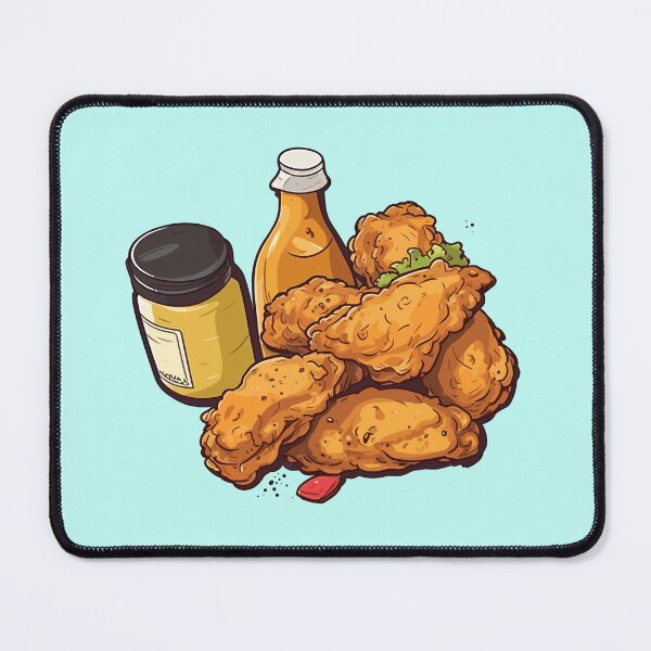 Item preview, Crispy Fried Chicken with Sauce designed and sold by Sleeygoy.